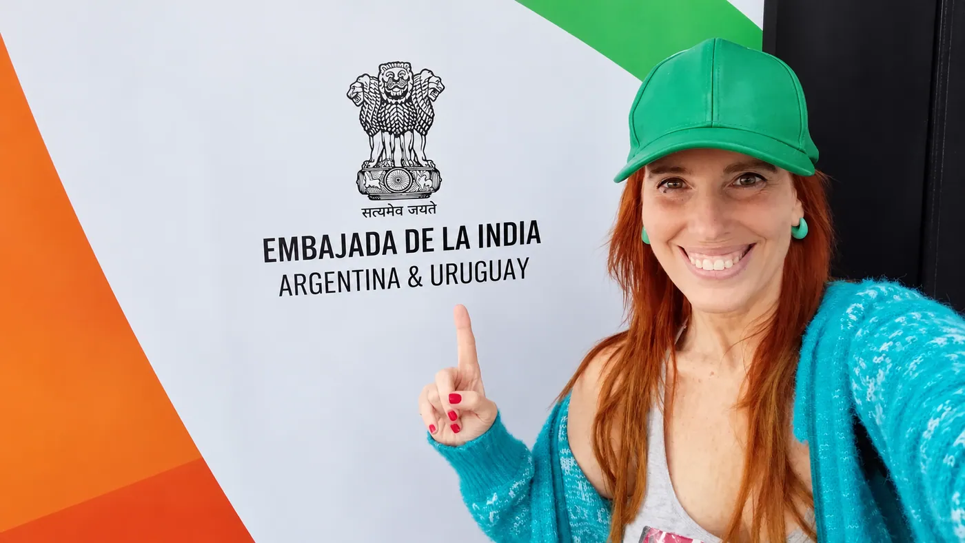 En la Embajada de la India